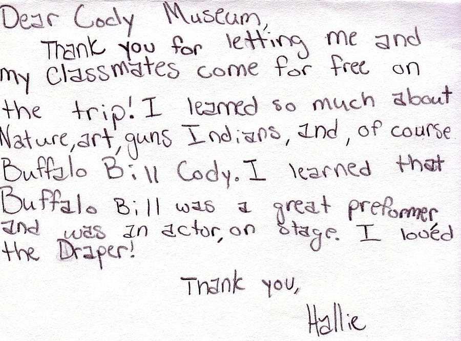 Thank You for MILES; Museum Experiences for Students
