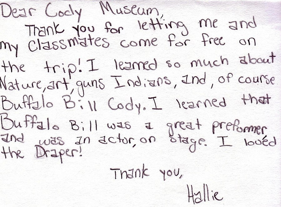 Thank You for MILES; Museum Experiences for Students
