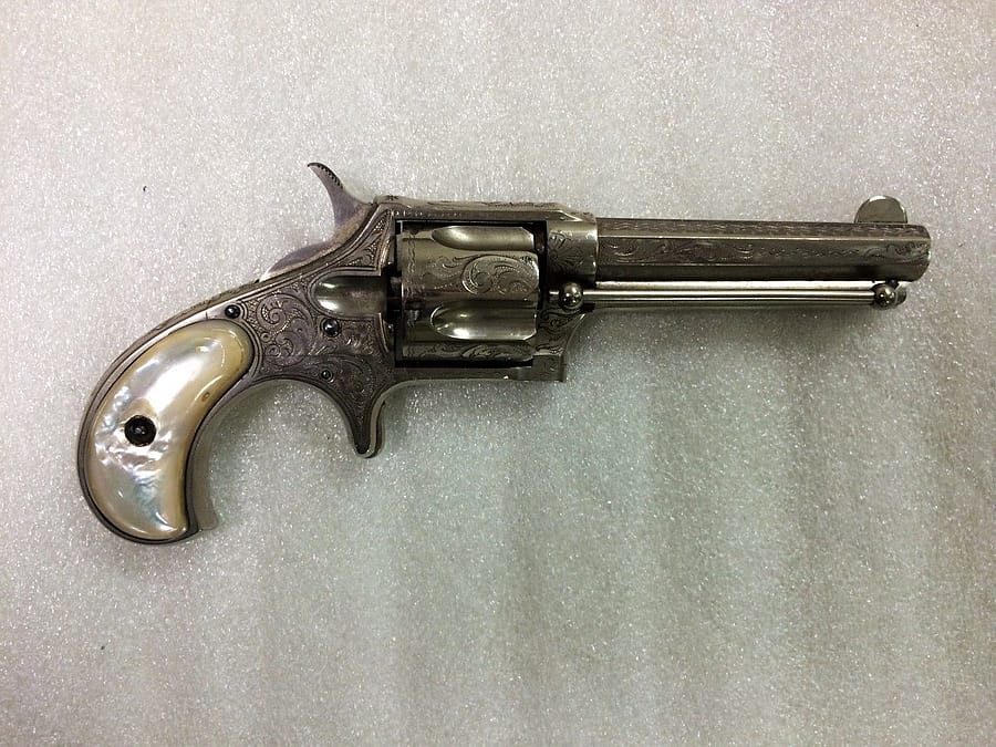 Remington-Smoot New Model No. 3 Pocket Revolver, .38 rimfire short, 5 shot