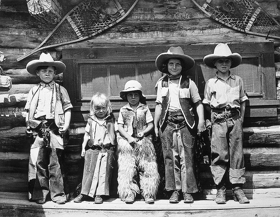 A Treasure from Our West: Kids at Valley Ranch. MS 14 Irving H. Larom Collection, McCracken Research Library. P.14.1