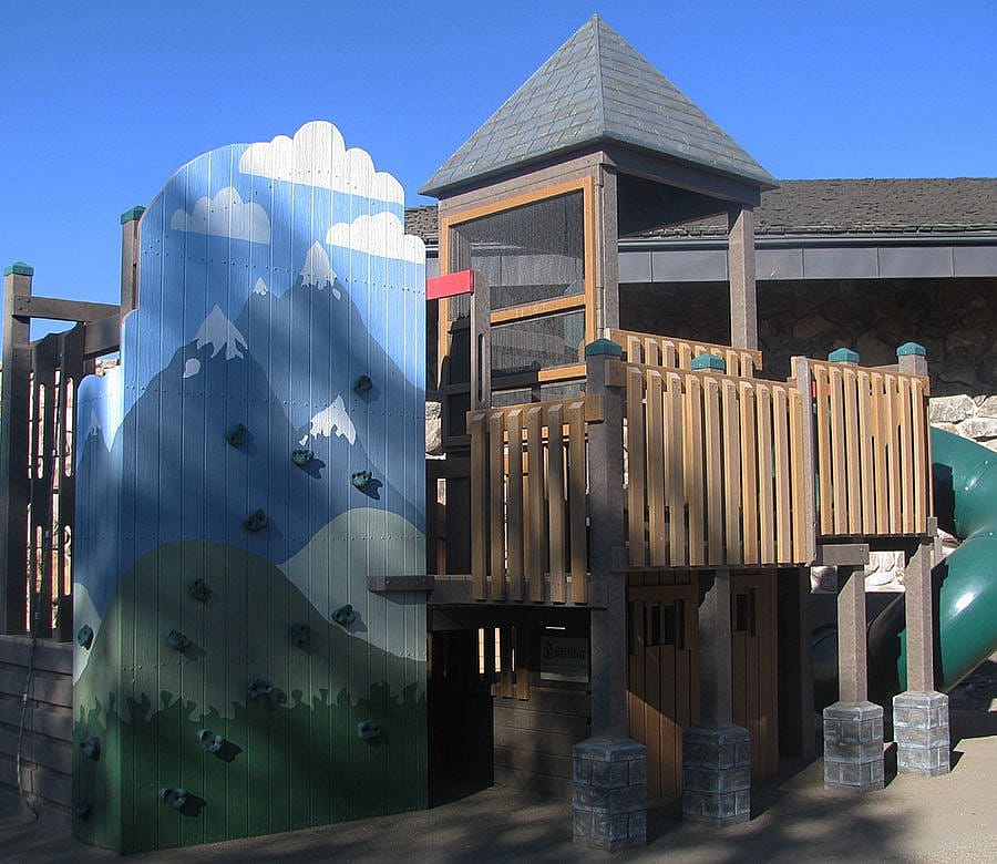 The Center's western-themed playground is now open to the public.