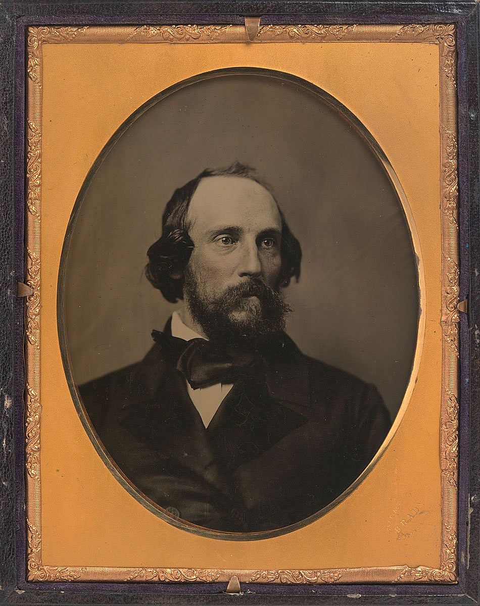 Mathew B. Brady, Frederick West Lander, ca. 1857. Half-plate ambrotype. National Portrait Gallery, Smithsonian Institution; purchase funded by the photography acquisitions endowment established by the Joseph L. and Emily K. Gidwitz Memorial Foundation. NPG.2016.53