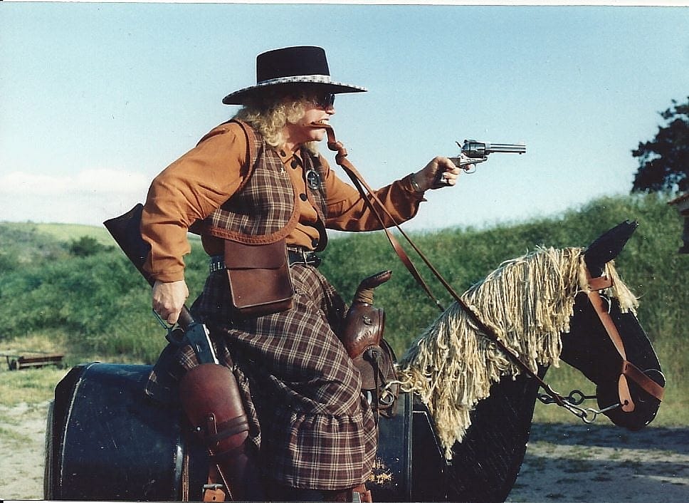 Becky Munden Action Shot SASS End Of Trail 1991