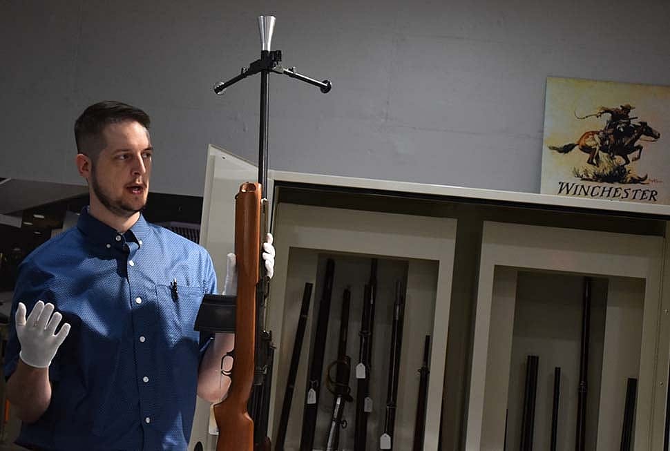 Cody Firearms Museum curator Danny Michael