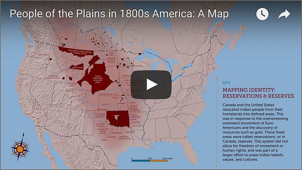 Plains Indian Map project
