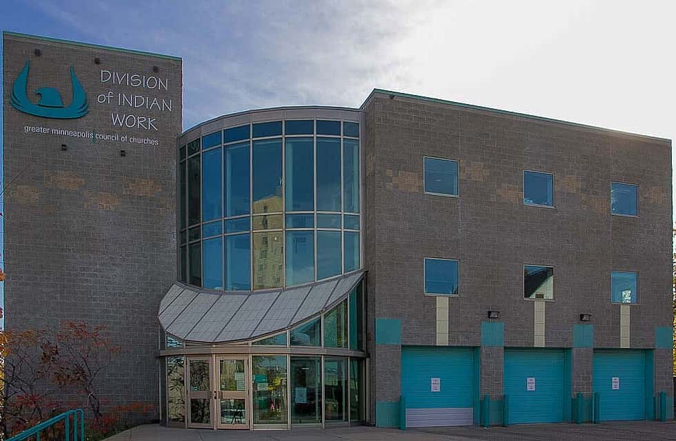 The Division of Indian Work building, architect Dennis Sun Rhodes.