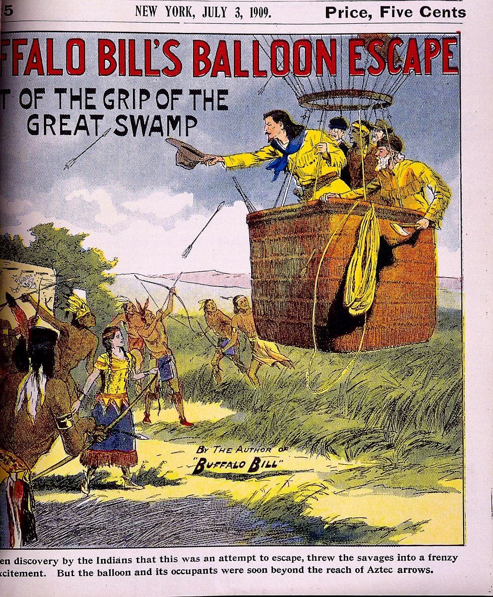 Dime Novel Cover, dime novels