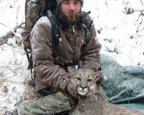 Dan Thompson in the field.