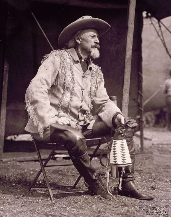 William F. "Buffalo Bill" Cody. MS 6 William F. Cody Collection, McCracken Research Library. P.69.19