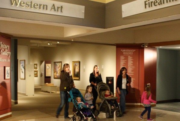 Families enjoy the Buffalo Bill Center of the West