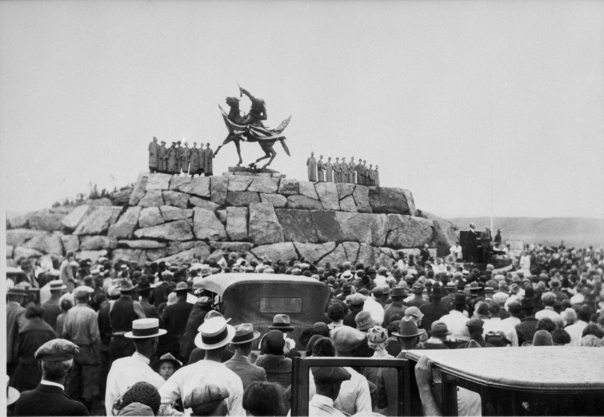 Buffalo Bill--The Scout Dedication Ceremony