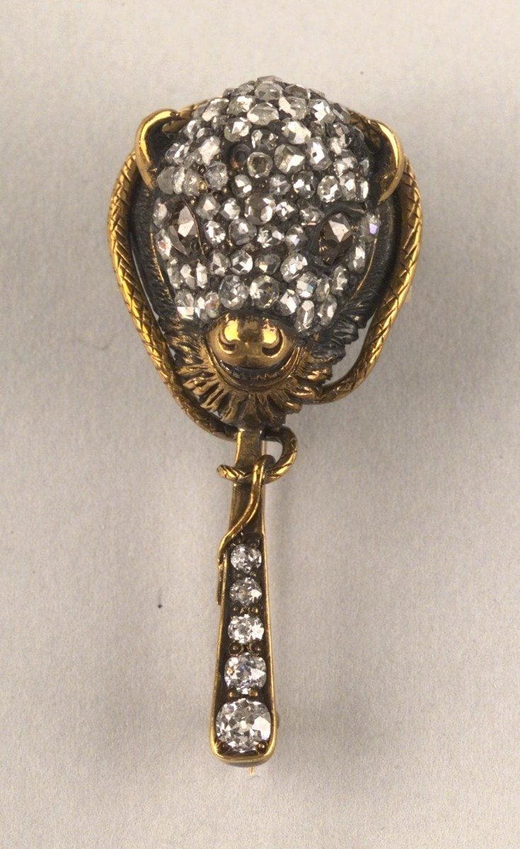 Buffalo Bill's diamond stickpin - bling for a truly sharp-dressed man. 1.69.308A