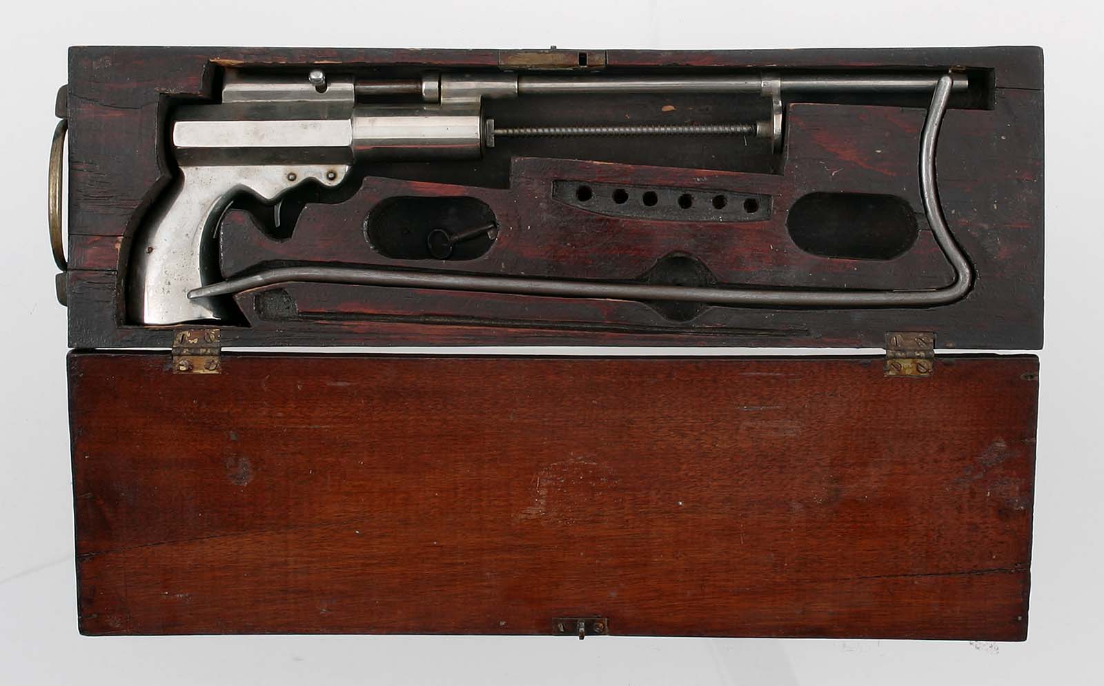 Air gun, ca. 1875-1885. Bedford (Quackenbush). Gift of Thomas K. Hutchinson. 1993.8.61