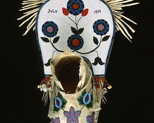 Salish Cradle, 1919; 34.5 x 15 inches. Simplot Collection. Gift of J.R. Simplot, NA.111.57