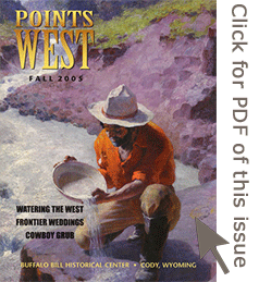 Click here for PDF of Points West, fall 2005