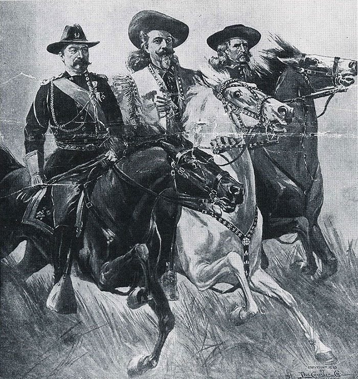 spanish american war roughriders on san juan hill during the ride