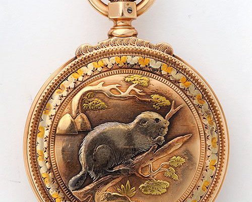 A Treasure from Our West: "White Beaver" pocket watch. 1.69.2658