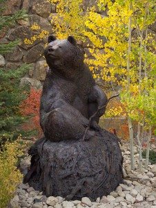 Michael Coleman (b. 1946), "Big Hal," 2003. Bronze, 84 x 55 x 60 inches. Gift of Jim and Kathy Taggart, 6.04.