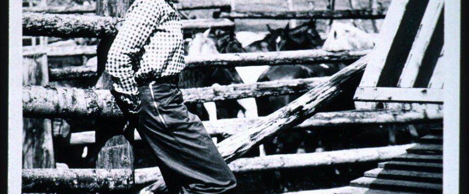 Amelia Earhart at a Wyoming ranch