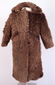 Amelia Earhart buffalo coat
