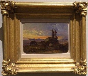 John Mix Stanley (1814 – 1872). "Untitled, Teton Valley Scene," 1855. 1.14