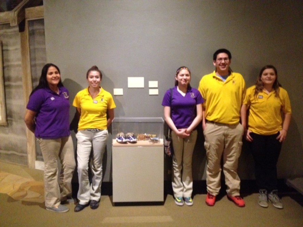 Their project is on exhibit in the Plains Indian Museum.