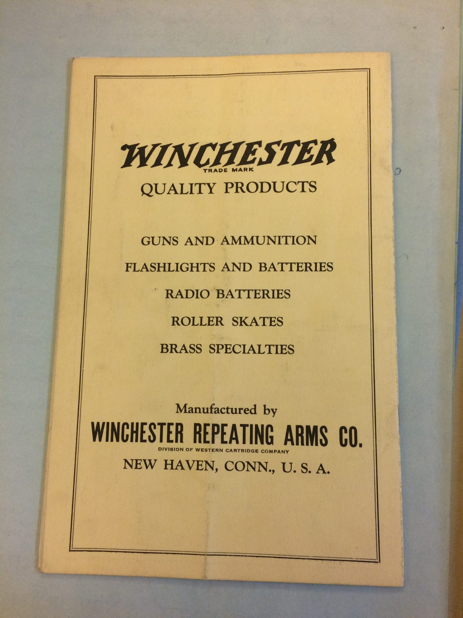 More than Firearms: Winchester's Entrepreneurial Spirit - Buffalo Bill ...