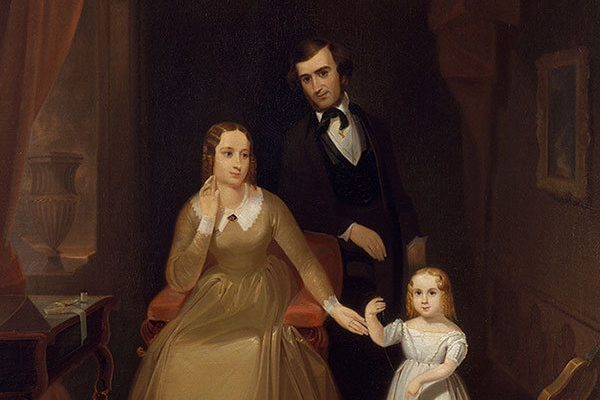 John Mix Stanley (1814 – 1872). The Williamson Family, ca. 1842. Oil on canvas. The Metropolitan Museum of Art. Gift of George H. Danforth III, 1976. (1976.338) L.412.2015.1