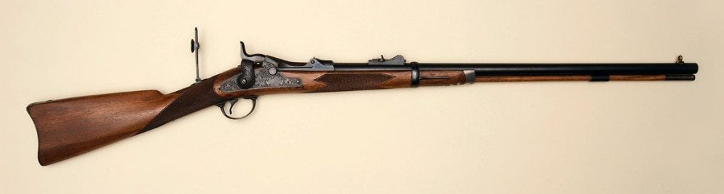 A Treasure from Our West: Springfield 1875 Officer's Model rifle. 1988.8.1041