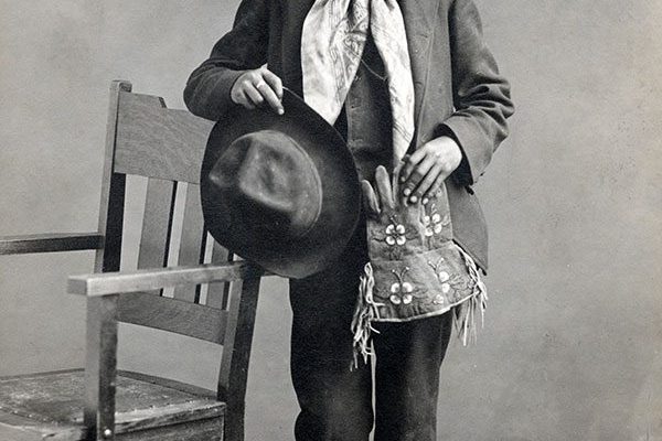 A Treasure from Our West: Photograph, young Nez Perce boy. P.320.230