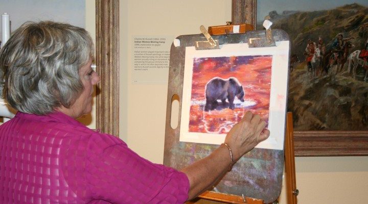 Julie Oriet creates beautiful pastels of the American West.