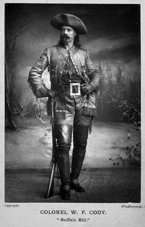 WILLIAM F. CODY (BUFFALO BILL)  William F. Cody responds to the