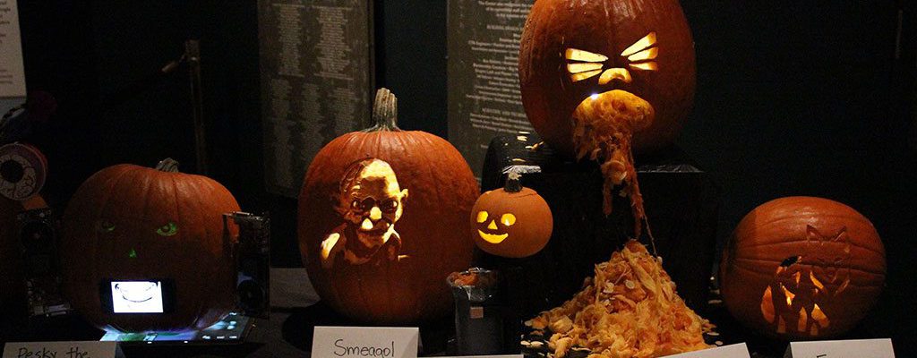 Attendees at the Buffalo Bill Center of the West’s “Hootin’ Howlin’ Halloween” Family Fun Day on October 28 can vote for their favorite jack-o-lantern, carved by Center staffers.
