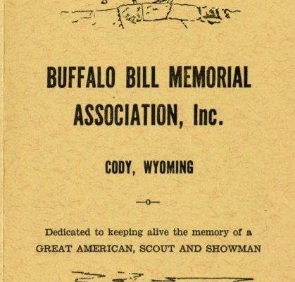 Buffalo Bill Memorial Association pamphlet