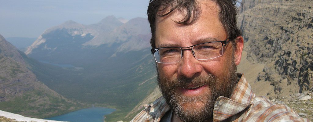 Dr. Craig Lee in Glacier National Park.