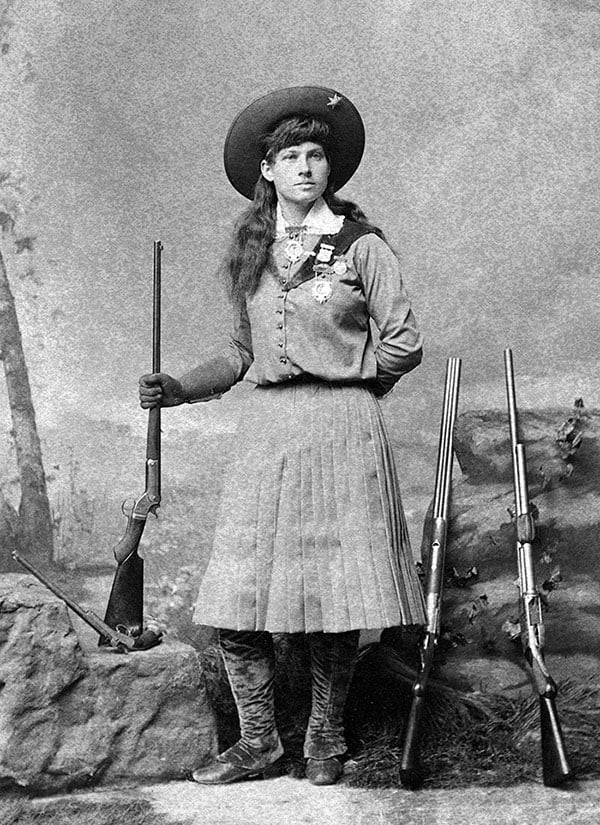 Centennial History Contest Grand Prize Winner: Emily Hollingshead with “Annie  Oakley” Essay