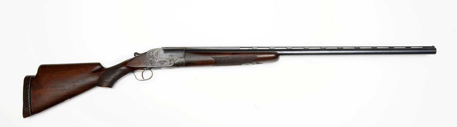 parker double barrel shotgun serial number f