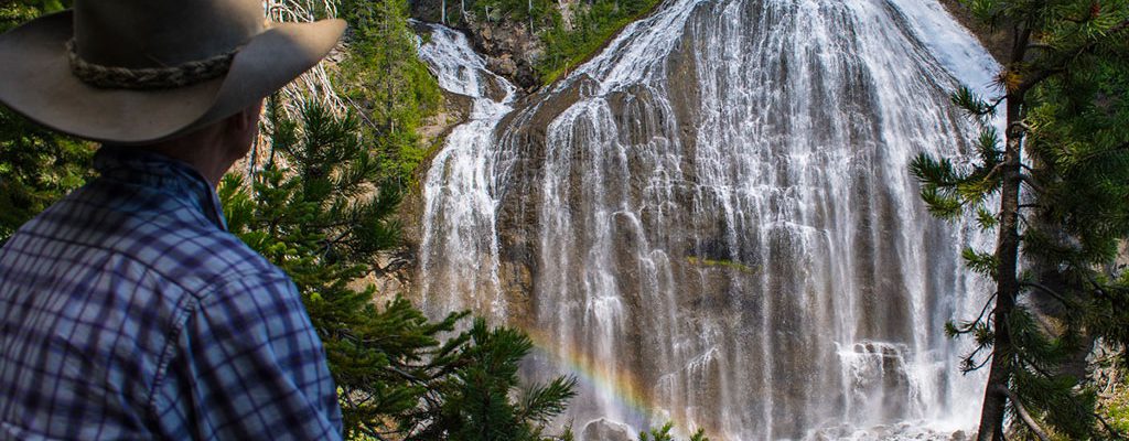 Mike Poulsen in Yellowstone.