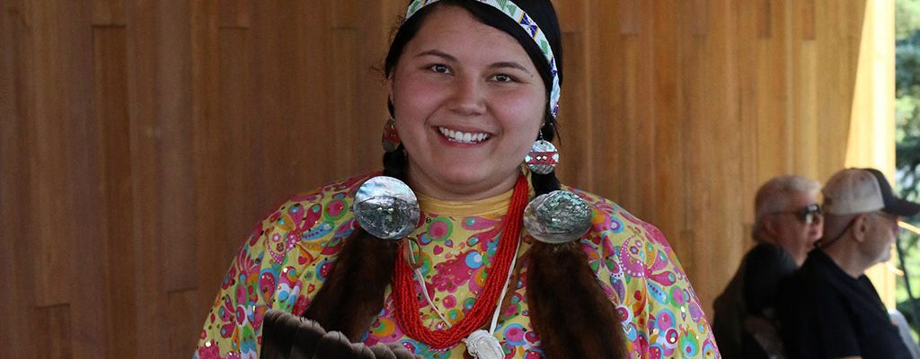 Hunter Old Elk at Plains Indian Museum Powwow