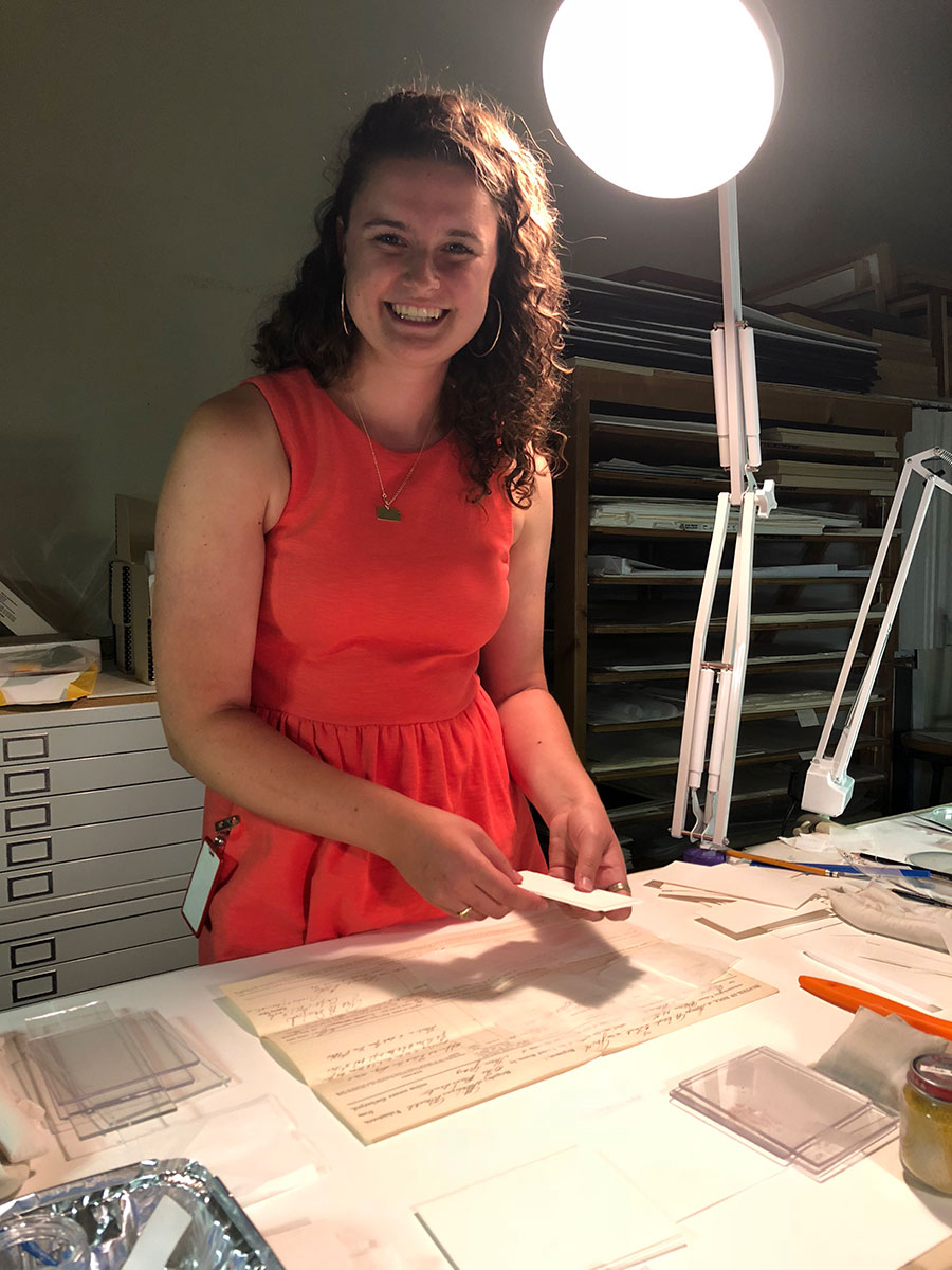 Buffalo Bill Center of the West Conservation Intern Sarah Freshnock, 2018