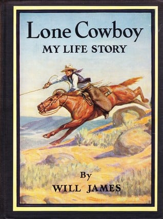 Cover, Lone Cowboy, by Will James.