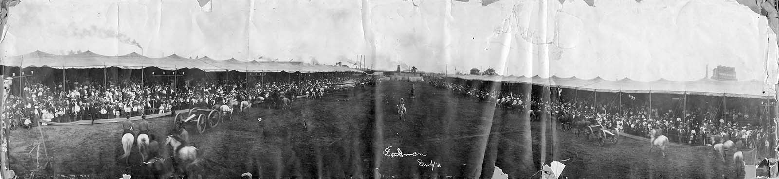 Buffalo Bill's Wild West, ca. 1910. MS 6 William F. Cody Collection, McCracken Research Library. P.69.1351