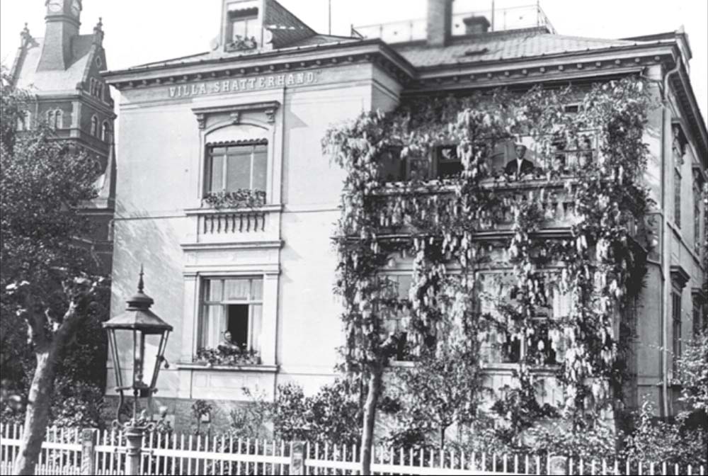 The Villa Shatterhand in Radebeul near Dresden, Germany, ca. 1900. Karl May Museum photo.