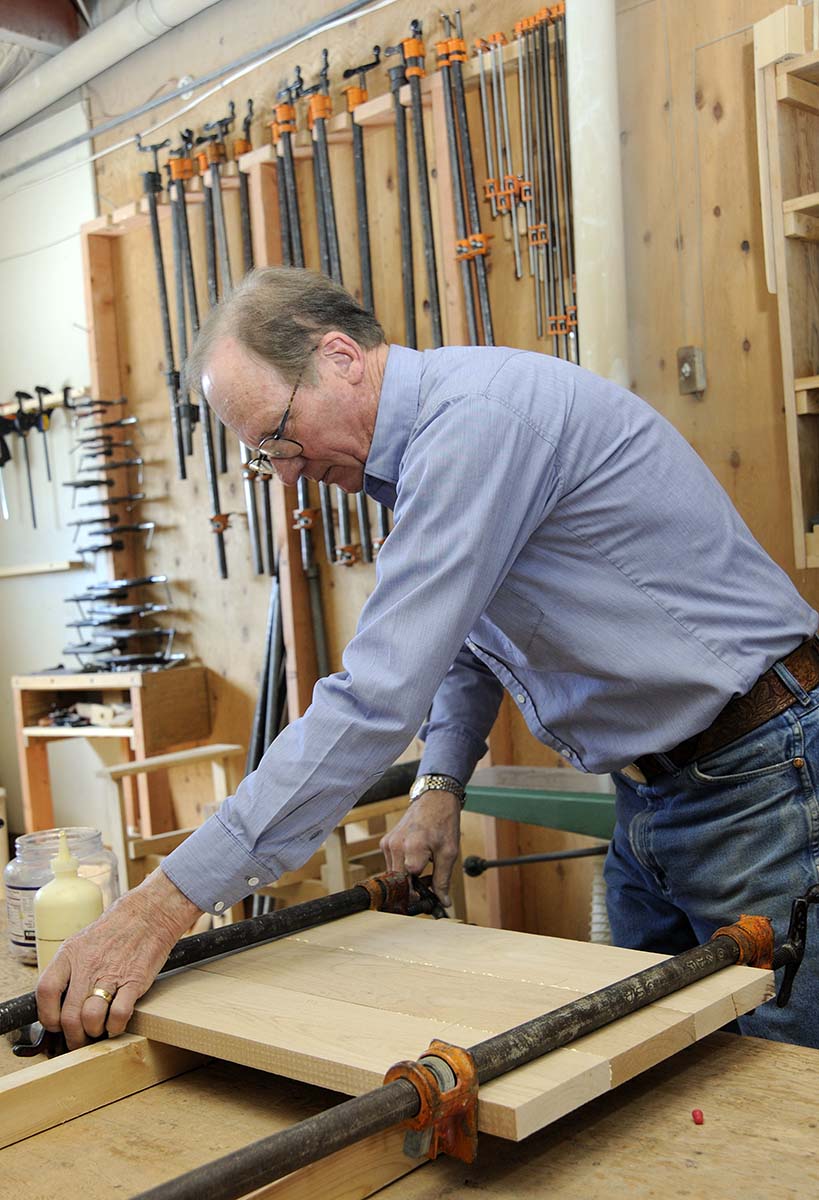 As he repaired furniture on the family ranch, Siggins learned much about the craft. But, eventually, he traveled to New York for a two-week stint at a furniture factory to learn the basics.