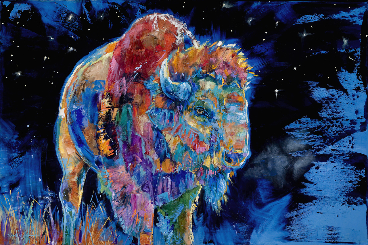 starry_starry_night_buffalo_painting__31621.1409163445.1280.1280 Buffalo Bill Center of the West