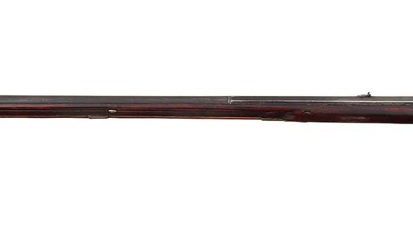 J.P. Beck, Dauphin County, Pennsylvania. Kentucky long rifle, ca. 1800, .55 cal. Beck was one of the most renowned makers of Kentucky rifles during the so-called “Golden Age,” working between 1785 and 1811. Gift of Olin Corporation, Winchester Arms Collection. 1988.8.1044