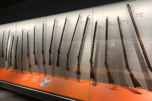 Firearms and the West gallery, Cody Firearms Museum.