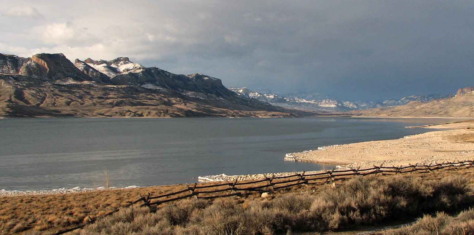 Buffalo Bill Reservoir waters. Photo by Mack Frost.