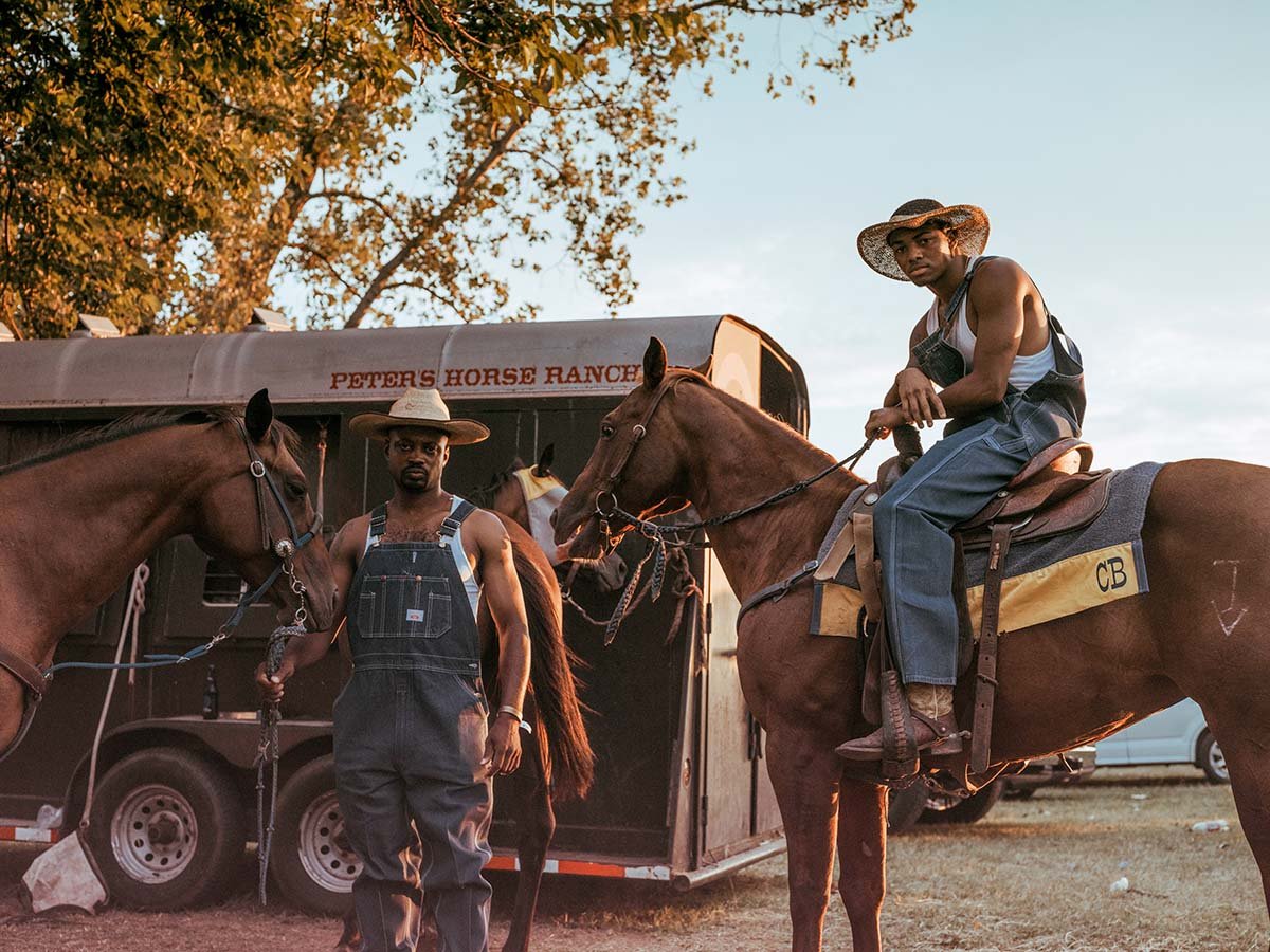 Country Boyz Pony Express Team, Okmulgee, Oklahoma. Photo by Ivan McClellan.