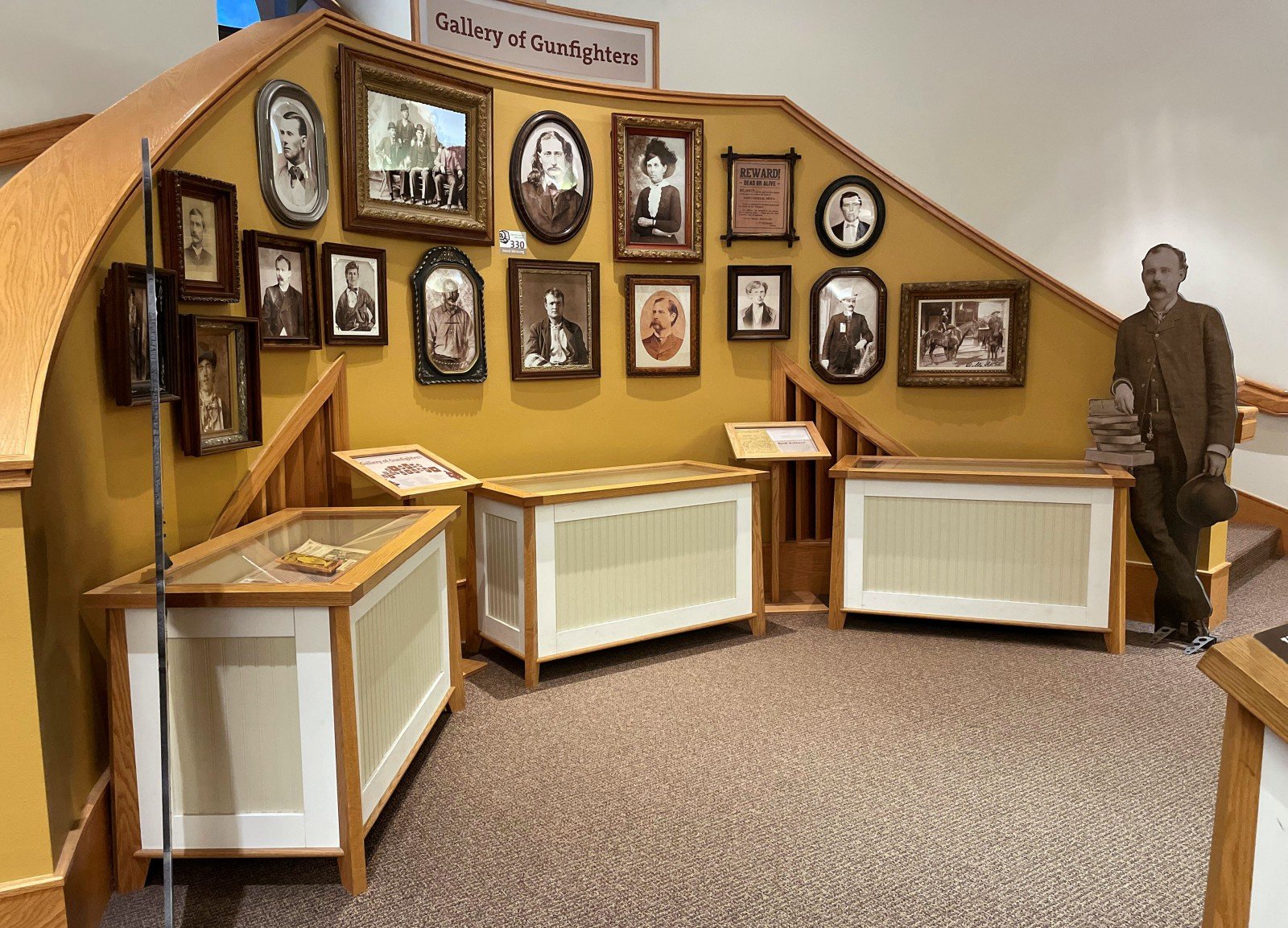 Gallery of Gunfighters, McCracken Research Library, the Buffalo Bill Center of the Wet, Cody, Wyoming, USA. (BBCW-MRL02)